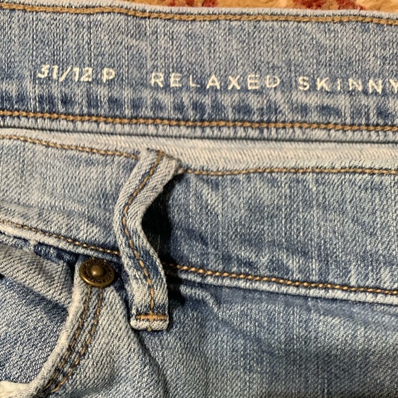 Ann Taylor Loft relaxed skinny petite jeans - Picture 5 of 5